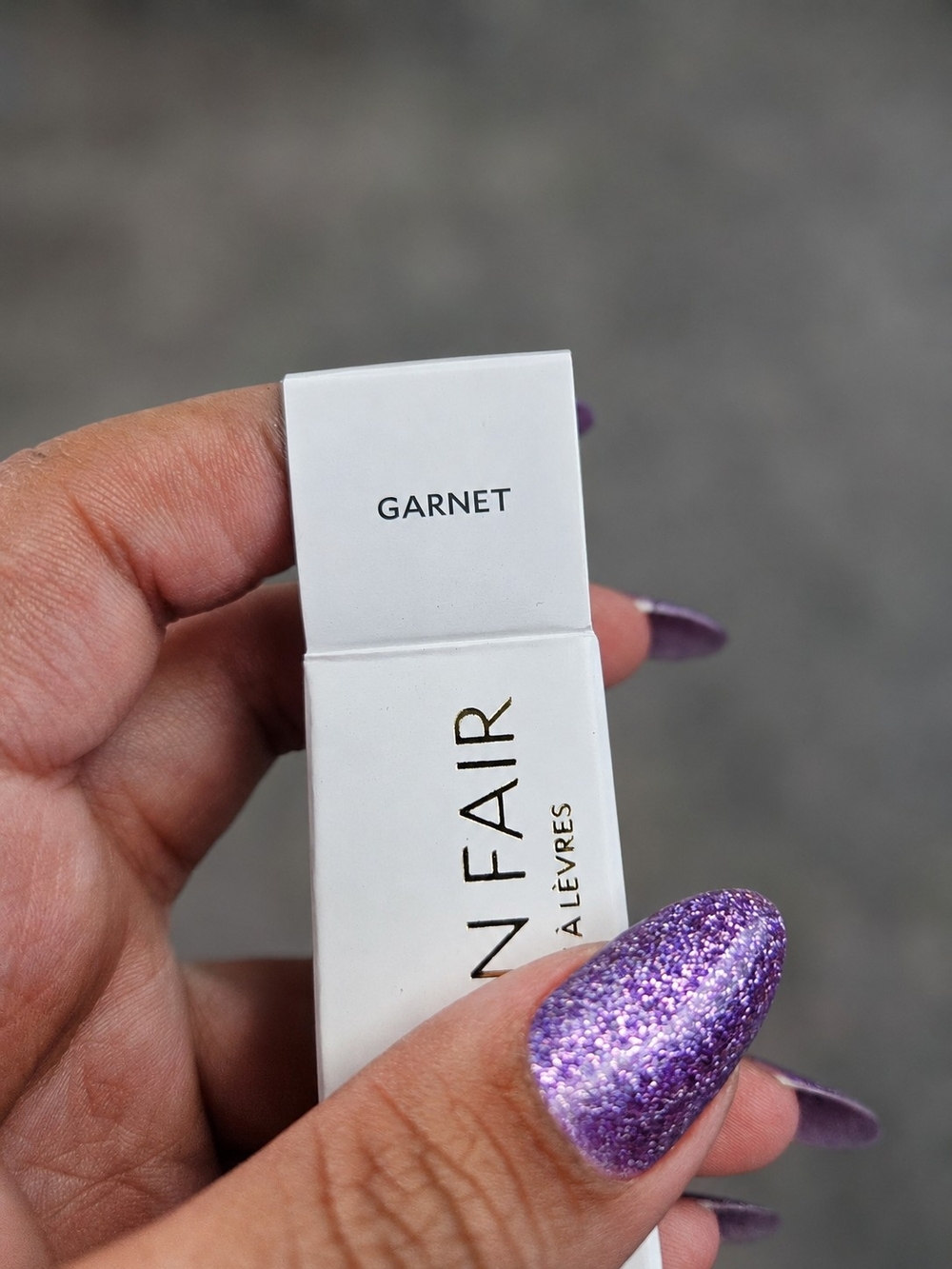 Garnet Lipstick - Rich Purple Shade